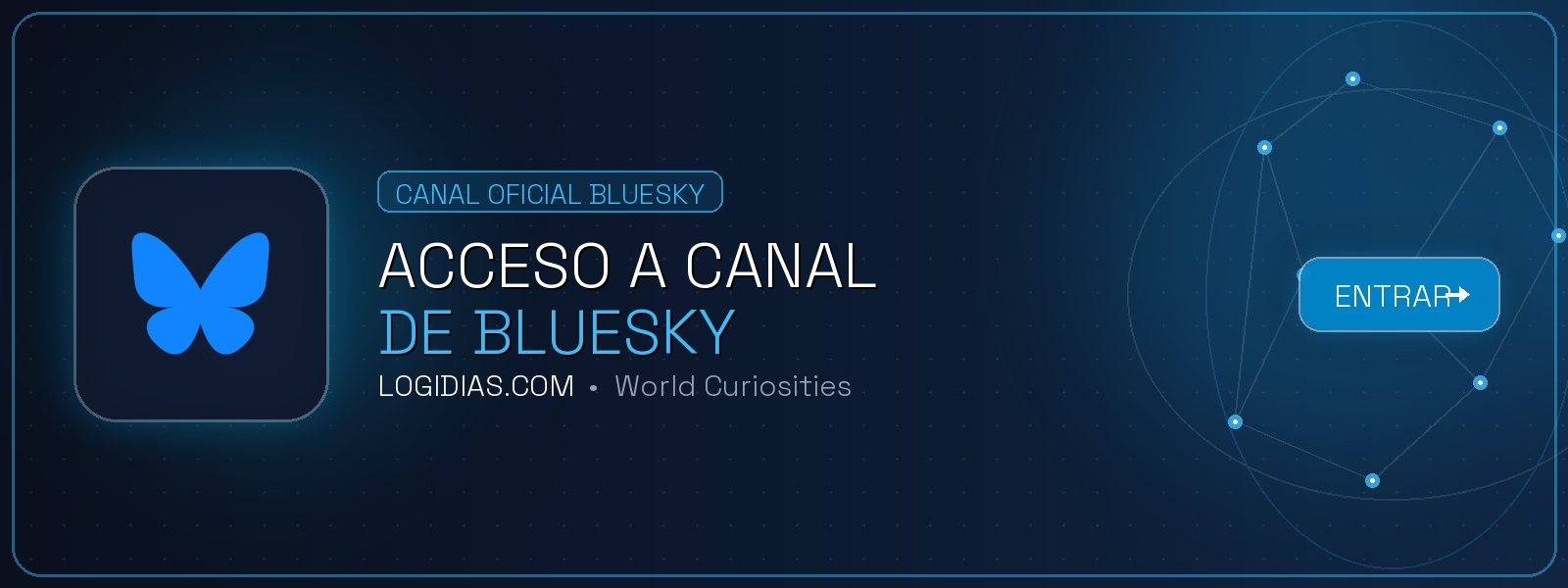 Acceso a canal de Bluesky de LOGIDIAS
